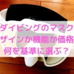 人気のマスクの選び方、ダイビングマスク16選 保有マスクも紹介